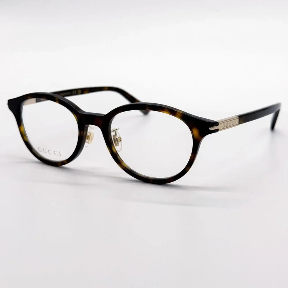 NEW GUCCI GG1507OJ 002 EYEGLASSES MEN HAVANA EYEWEAR